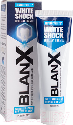 Зубная паста Blanx White Shock Crystal White (75мл)