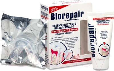 Набор для ухода за полостью рта Biorepair Desensitizing Enamel Repairer Treatment для снижения чувствит. (50мл)