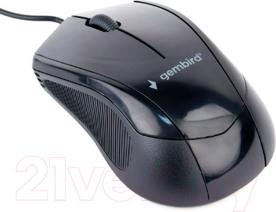 Мышь Gembird MUS-3B-02 (черный)