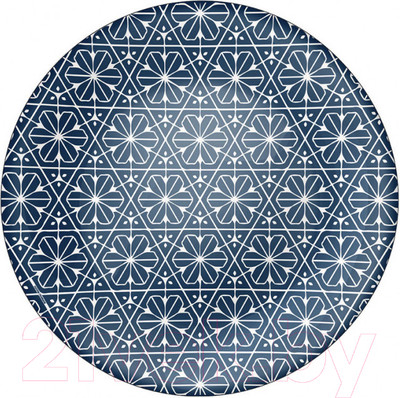 Тарелка столовая обеденная Bormioli Rocco Майолика 430133-931 (синий)