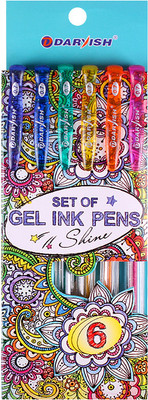 Набор гелевых ручек Darvish DV-11137-6 (6шт)
