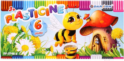 Пластилин Darvish DV-5748-6 (6шт)