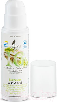 Крем для тела Sativa №16 увлажняющий (150мл)