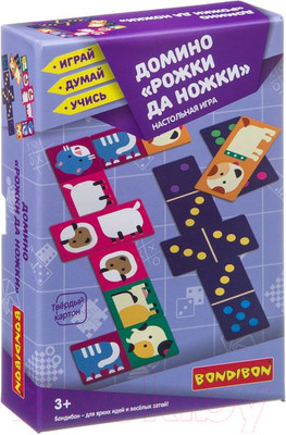 Домино Bondibon Рожки да ножки / ВВ3905