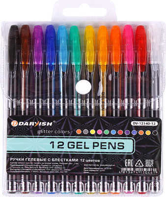 Набор гелевых ручек Darvish DV-12140-12 (12шт)
