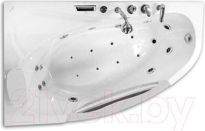 Ванна акриловая Gemy G9046 II K L 171x99 (с гидромассажем)