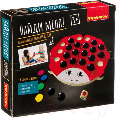 Развивающая игра Bondibon Найди Меня! / ВВ4190