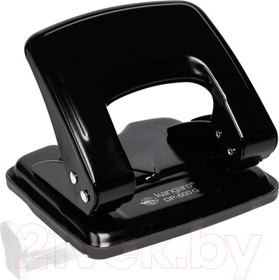 Дырокол Kangaro DP-600G (черный)