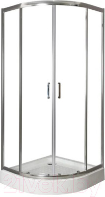 Душевой уголок BelBagno Uno-195-R-2-80-C-Cr