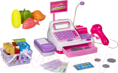 Касса игрушечная Bondibon Играем в магазин / ВВ4124