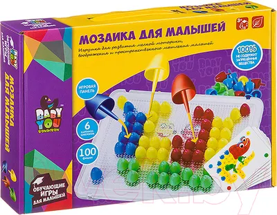 Развивающая игра Bondibon Мозаика / ВВ3746