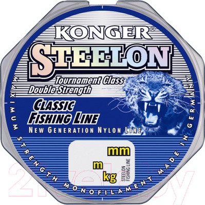 Леска монофильная Konger Steelon 0.16мм 30м / 213030016