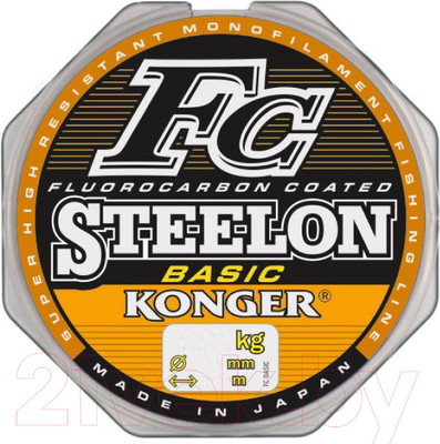 Леска монофильная Konger Steelon Fc-1 Basic 0.18мм 30м / 232030018