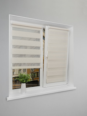 Рулонная штора Lm Decor Сити ДН LB 60-01 140x170 (бежевый)