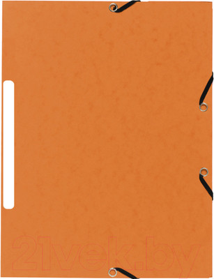 Папка для бумаг Exacompta Manila на резинках / 55474E (оранжевый)