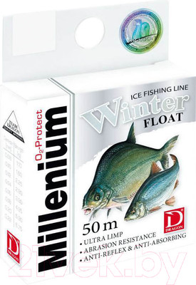 Леска монофильная Dragon Milenium Winter Float 0.14мм 50м / 33-16-314