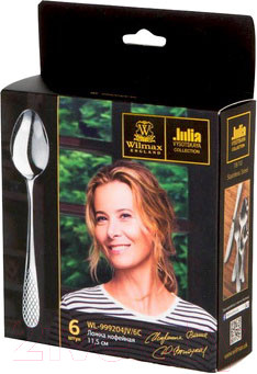 Набор кофейных ложек Wilmax WL-999204/6С (6шт)