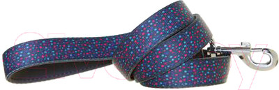 Поводок DOOG Marley / LEADN2 (синий в крапинку)