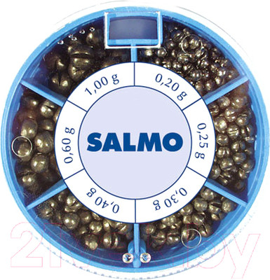 Набор грузил рыболовных Salmo Дробинка PL / 1007-ST120