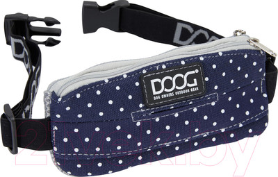 Сумка для дрессуры DOOG Stella Mini / Mini10 (синий в белый горох)