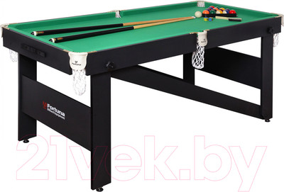 Бильярдный стол FORTUNA Hobby BF-530P Пул 5фт / 08527 (с комплектом аксессуаров)