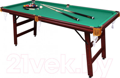 Бильярдный стол FORTUNA Пул 6фт / 04656 (с комплектом аксессуаров)