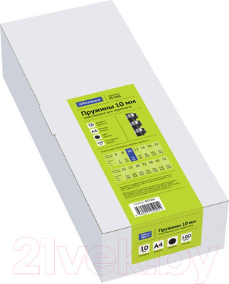 Пружины для переплета OfficeSpace PC7005 (100шт)