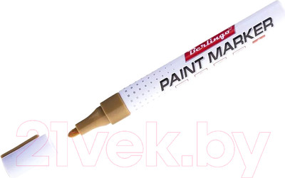 Маркер строительный Berlingo BMk-02114 (золото)