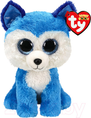 Мягкая игрушка TY Beanie Boo's Щенок хаски Prince / 36474