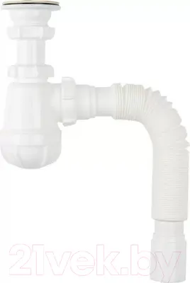 Сифон Aquant 1 1/2" х 40 с гибкой трубой 40х40/50 B0115-30