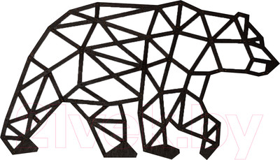 Декор настенный EWA Медведь