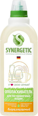Ополаскиватель для посудомоечных машин Synergetic Биоразлагаемый (0.75л)