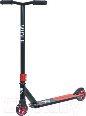 Самокат трюковый Novatrack Wolf EL 100A.WOLF.BRD20