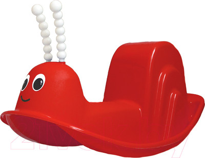 Качалка детская PicnMix Улитка / 333 (красный)