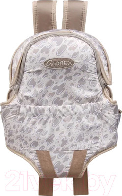 Сумка-кенгуру GLOBEX Панда (светло-бежевый)