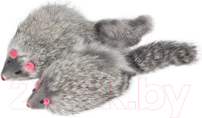 Набор игрушек для животных Triol Мышь серая M004G / 22161007 (24шт)