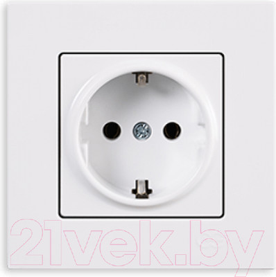 Розетка Gunsan Eqona 01401700-152115 (дымка)