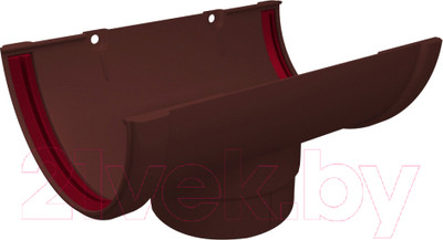 Воронка водосточная Grand Line Стандарт ПВХ (шоколадный)