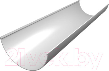 Желоб Grand Line Стандарт ПВХ (3м, белый)