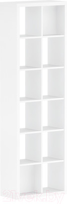 Стеллаж Eligard EL3 / СП03 (белый мат)