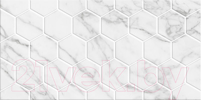 Плитка Beryoza Ceramica Marble Гексо (300x600)