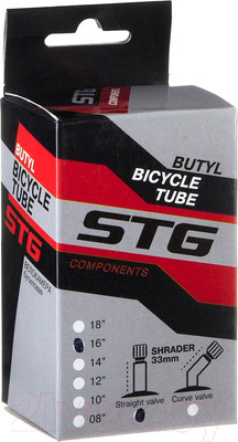 Камера для велосипеда STG 16x1.75/1.95 33мм / Х82407