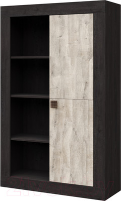 Шкаф Мебель-КМК 1Д Лондон 0467.5 (дуб кентерберри/сосна натуральная)