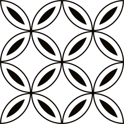 Плитка Cersanit Stream Геометрия 17922 (298x298, белый)