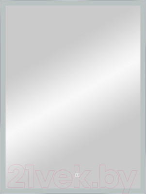 Зеркало Континент Frame Silver Led 60x80
