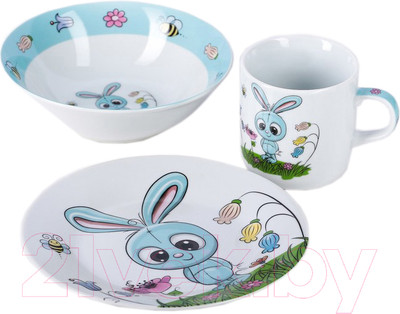 Набор столовой посуды Доляна Крош / 3850486 (3 предмета)