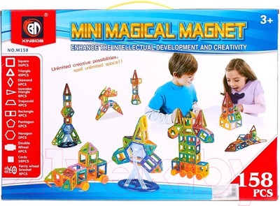Конструктор магнитный Xinbida Мини-магический магнит / 2336516