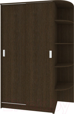 Шкаф-купе Кортекс-мебель Лагуна ШК04-00 (венге, правая консоль)