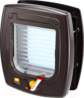 Откидная дверца для животных Ferplast Swing 7 Set / 72104012 (коричневый)