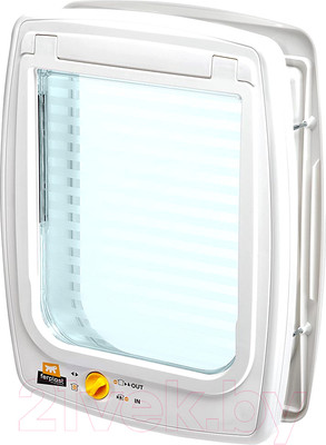 Откидная дверца для животных Ferplast Swing 11 Tunnel / 72106011 (белый)